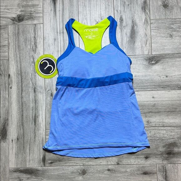 Moxie Cycling Co. Tank Sweetheart Solid Azure Blue - Picture 1 of 8